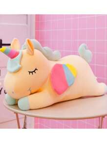 1 pezzo Unicorno arcobaleno super carino e super morbido, un regalo incantevole per i bambini per festival e compleanni, unicorno arcobaleno, Squish Mallow festa, peluche unicorno