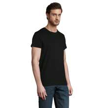 SOLS Mens Crusader T-Shirt (Deep Black) - Black - View 5