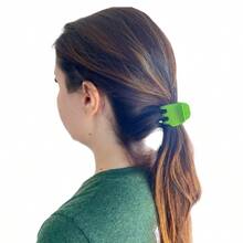 12 Large Piranha Hair Clips Various Colors - 豐富多彩的 - 查看 2