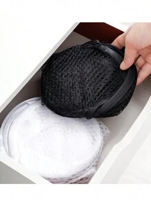 1/2 chiếc giỏ đựng đồ giặt dạng bật có dung tích lớn có tay cầm – Giỏ đựng đồ giặt dạng lưới có thể gấp lại để đựng quần áo bẩn, váy, giày dép, quần jean, bốt, váy, giỏ đựng đồ giặt, giỏ đựng đồ giặt có thể gấp lại - Nhiều màu - Xem 6