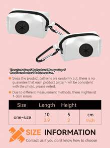 1pc Little Scent With Design Elements Popular High Quality Garbage Bag Storage Bag For Belt Connection (No Belts And Garbage Bags) - Multicolor - View 2