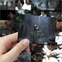 Black Monkey King Stickers For Phone Case, Laptop, Luggage, Water Bottle, Decor - Multicolor - View 5