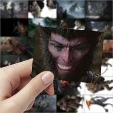 Black Monkey King Stickers For Phone Case, Laptop, Luggage, Water Bottle, Decor - Multicolor - View 1
