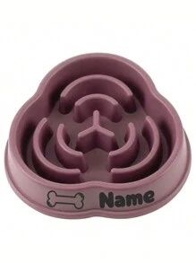 Customized Slow Feeding Dog Bowl With Anti Slip Base - Personalized Pet Supplies - Nice Gift For Pet - Multicolor - View 10