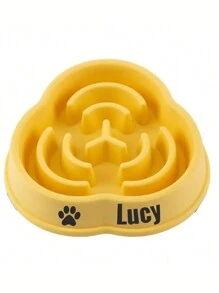 Customized Slow Feeding Dog Bowl With Anti Slip Base - Personalized Pet Supplies - Nice Gift For Pet - Multicolor - View 8