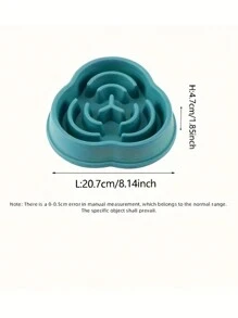 Customized Slow Feeding Dog Bowl With Anti Slip Base - Personalized Pet Supplies - Nice Gift For Pet - Multicolor - View 2