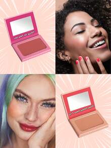 Misslyn Treat Me Sweet 2件装粉状腮红套装。Treat Me Sweet 粉状腮红，丝滑粉质，哑光或珠光两种妆效可选，提亮肤色，自带镜子，打造自然哑光光泽，持久显色，轻盈柔滑，易于晕染，打造自然妆容，适合Y2K风格派对、海滩、旅行、度假、露营、户外活动等场合。 - 16 YOU MAKE ME BLUSH!+42 LOVE YOU PEACH AND EVERY DAY! - 查看 3