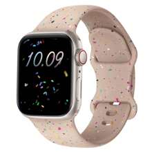 Correa deportiva compatible con Apple Watch de 38mm, 40mm, 41mm, 42mm, 44mm, 45mm, 46mm, 49mm para mujeres y hombres, correa de silicona suave de plástico compatible con iWatch Series Ultra SE 11 10 9 8 7 6 5 4 3 2 1 - 38/40/41 mm - Ver 12