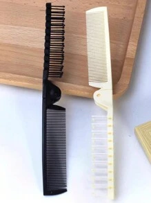 1pc Foldable Travel Portable Comb & Hair Brush, Compact Folding Pocket Comb, Anti-Static Dual-Sided Brush For Daily Hair & Beard Grooming, Unisex, Hair Brush, Comb, Hair Tools, Hair Products And Accessories For Barber Salon Beauty Back To School, Travel Holiday Essentials, Hair Accessories Brushes, Hair Brush, Comb, Slick Back Brush, Hairbrush, Edge Brush Hair Brush, Detangling Brushes, Hair Tools, Hair Stuff, Hair Care, Curly Hair Brush, Barber, Hairdressing Equipment, Small Comb, Mini Hairbrush, Hairstyle, Hairdressing,Hair Brush,Slick Back Brush,Styling Brush,Curly Hair Brush,Edge Brush,Hair Comb,Brush Hair,Hair Brush Set,Comb Hair,Comb For Curls,Detangling Brush,Hair Brush For Women,Hair,Travel,Hair Products,Hair Tools,Hair Stuff,Barber,Barber Accessories,Barbershop,Hairdressing Equipment - Multicolor - View 6