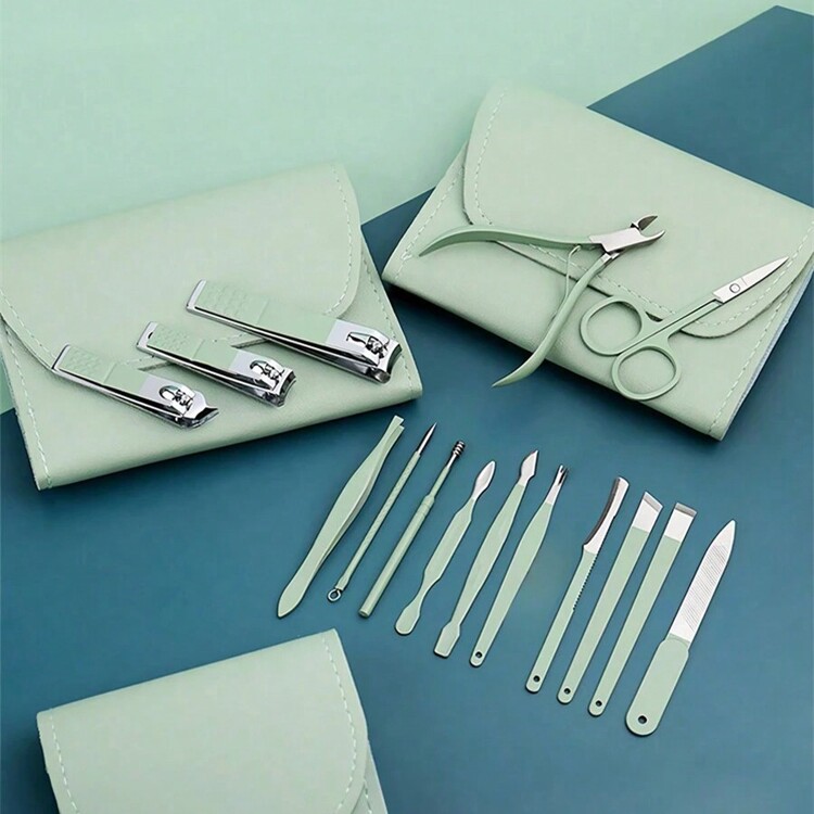 16/12/4pcs Nail Care Set: Nail Clipper, Nail Scissors, Cuticle Nipper, Callus Remover Tools, Unisex Home & Travel Manicure Pedicure Kit, Portable Gift - Multicolor - View 3