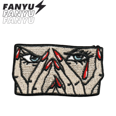 Angry Crying Lady Punk Rock Patch Iron-On Sewing Applique Personalized DIY Clothing Accessory Embroidered Sewing Iron-On Patch Decorative Patch Badge Pins Apparel Shoes Hats Bags Decor Repair Embroidered Patches Summer, School