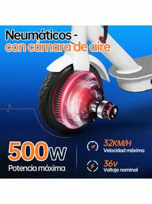 Scooter Eléctrico Honey Whale E9 PRO BLANCO - Blanco - Ver 3
