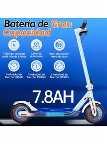 Scooter Eléctrico Honey Whale E9 PRO BLANCO - Blanco - Ver 4