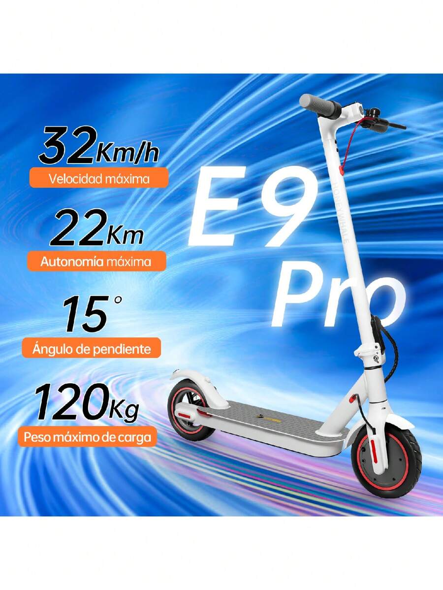 Scooter Eléctrico Honey Whale E9 PRO BLANCO - Blanco - Ver 1