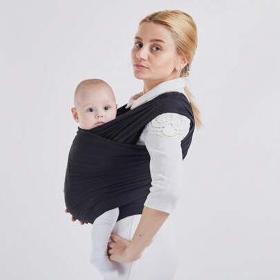 Fular ergonomico para bebe De 0 a 36 Meses Rebozo tipo hamaca para bebe 100 % algodón transpirable y elastano El mejor regalo para viajar con un bebé