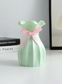 1 pezzo Vaso da fiori in plastica moderno stile nordico, vaso da fiori, cestino, decorazione per casa, soggiorno, festa, matrimonio, decorazione per la casa, decorazione per la stanza, vaso di vetro