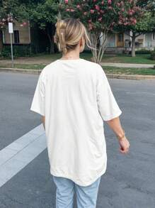 T-Shirt Gothic Shirt Cat Starry Night Ref 2037 VEST NERD - 白色 - 查看 6