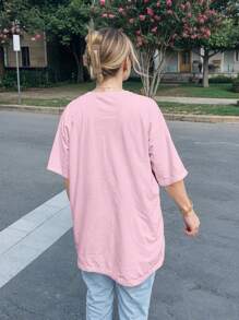 T-Shirt Gothic Skull Shirt I'll Get What I Deserve Ref 2033 VEST NERD - Màu Hồng baby - Xem 6