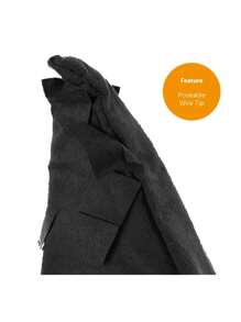 I LOVE FANCY DRESS Black Wizard Hat Black Witch Hat Magical World Fantasy Costume Halloween Cosplay Movie Wizard Witch Role Playing Game Halloween Decoration - Black - View 4