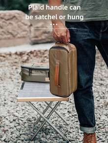 1 Túi đựng đồ nấu nướng cắm trại ngoài trời có ngăn đựng bình nhiên liệu bếp - Nhiều màu - Xem 2