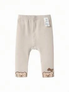 Balabala 宝宝衬衫男童薄款秋季时尚可爱 - 卡其色 - 查看 1