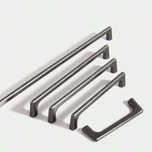 Fanruier 5 CHIẾC Tay nắm đồ nội thất màu đồng nâu cổ điển và màu niken cổ tối giản 96,128,160,192mm Khoảng cách tâm lỗ, tủ, ngăn kéo, tủ quần áo, tay nắm cửa - Nhiều màu - Xem 6