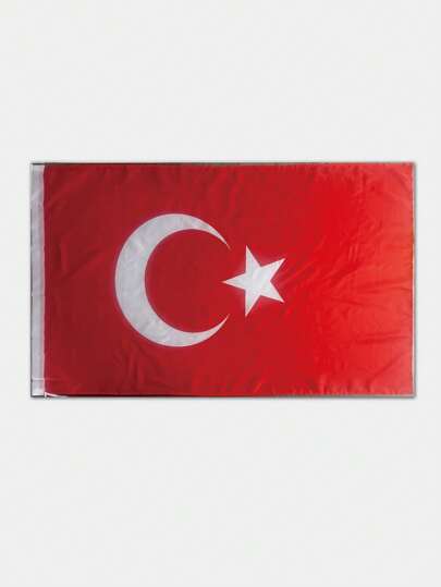 1pc Turkey National Flag, Size 4 - 90*150cm