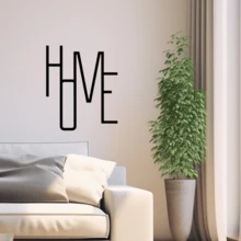 Decorative MDF Frame For Wall Laser Cut - 黑色 - 查看 2