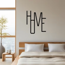 Decorative MDF Frame For Wall Laser Cut - 黑色 - 查看 3