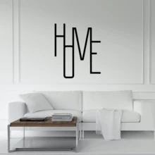 Decorative MDF Frame For Wall Laser Cut - 黑色 - 查看 4