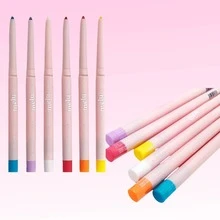 Kit 6 Melu Ruby Rose Retractable Colored Eyeliner Pencils - Trong sáng - Xem 2