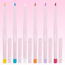 Kit 6 Melu Ruby Rose Retractable Colored Eyeliner Pencils - Trong sáng - Xem 3