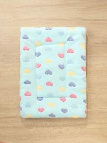 Polyester Material, Cute Design, Breathable, Washable, Thickened Pet Bed Mat, Suitable For Small And Medium Cats And Dogs For Year-Round Use (Suitable For Dogs As Happy As Teddy Bears, Not Suitable For Large Dogs) - Multicolor - View 10