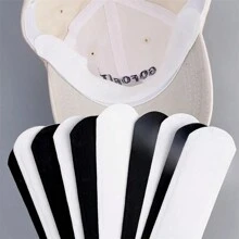 10/20/30/50件帽子隐形吸汗内衬夏季棒球帽防脏吸汗防汗带帽子尺码减码条贴 - 均碼 - 查看 4