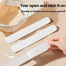 10/20/30/50件帽子隐形吸汗内衬夏季棒球帽防脏吸汗防汗带帽子尺码减码条贴 - 均碼 - 查看 10