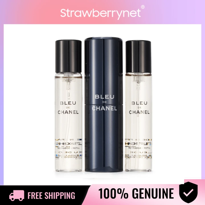 Chanel Bleu De Chanel Eau De Toilette Twist Spray 3x20ml 0.7oz SHEIN USA