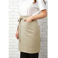 CASA CHA Avental de Cintura Barista Chef Garçom Bartender Caqui Bege - Bege - Visão 3