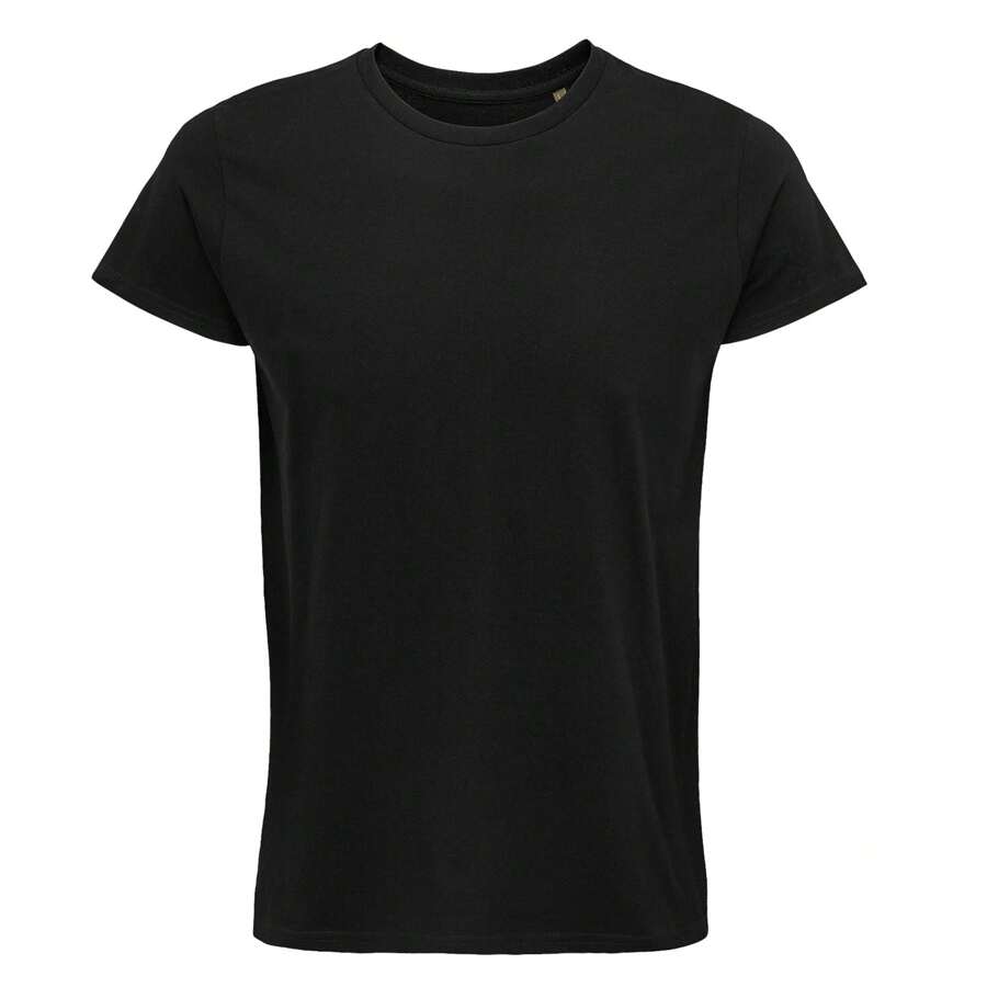 SOLS Mens Crusader T-Shirt (Deep Black) - Black - View 1