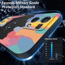 Funda Anti-queda Tpu Protectora Case Para OPPO Reno 7 4G + Cuerda - Negro - Ver 3