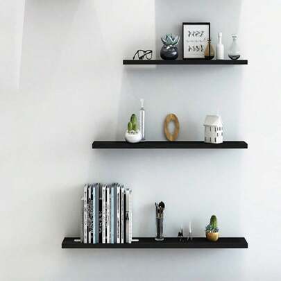 1 件创新壁挂式展示架，创意家居收纳架，适用于客厅墙壁装饰房间装饰