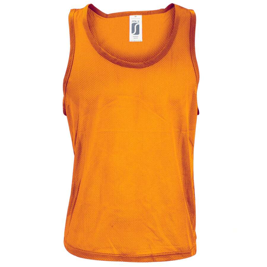 SOLS Mens Anfield Sports Training Bib (Orange) - Orange - View 1