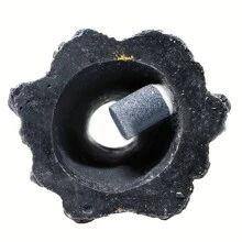 1件火山造型魚缸裝飾氣石，ABS材質火山氣泡產生器附氣石，小型水族箱增氧配件，無需軟管，無需電源 - A - 查看 4