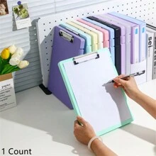 A4 Student Multi-Functional File Folder Desktop Test Paper Organizer Office Document Board Folder Storage Box Writing Board, Office & School Supplies - one-size - View 4