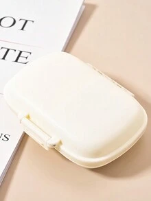 旅行用便携式药盒防潮药丸整理器可重复使用药盒男女药品计划器日常口袋药盒可容纳维生素药品和补充剂家庭旅行必备配件户外办公室返校 - 彩色 - 查看 11