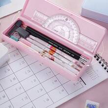 1pc Portable Pencil Case Stationery Storage Bag For School Kids - Small Pencil Case - View 7