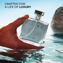 Azure Pour Homme - Men's Cologne, 3.4 Fl Oz Eau De Toilette | Fresh & Aquatic Fragrance For Men With Notes Of Citrus, Bergamot, And Musk - 蔚藍男士香水 - 查看 2