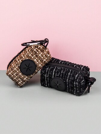 1 件 小香味 带设计元素 流行优质垃圾袋收纳袋 用于腰带连接（无腰带和垃圾袋）