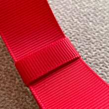 Kit With 2 Double Hair Bows For Women Casual Delicate - 紅色 - 查看 3