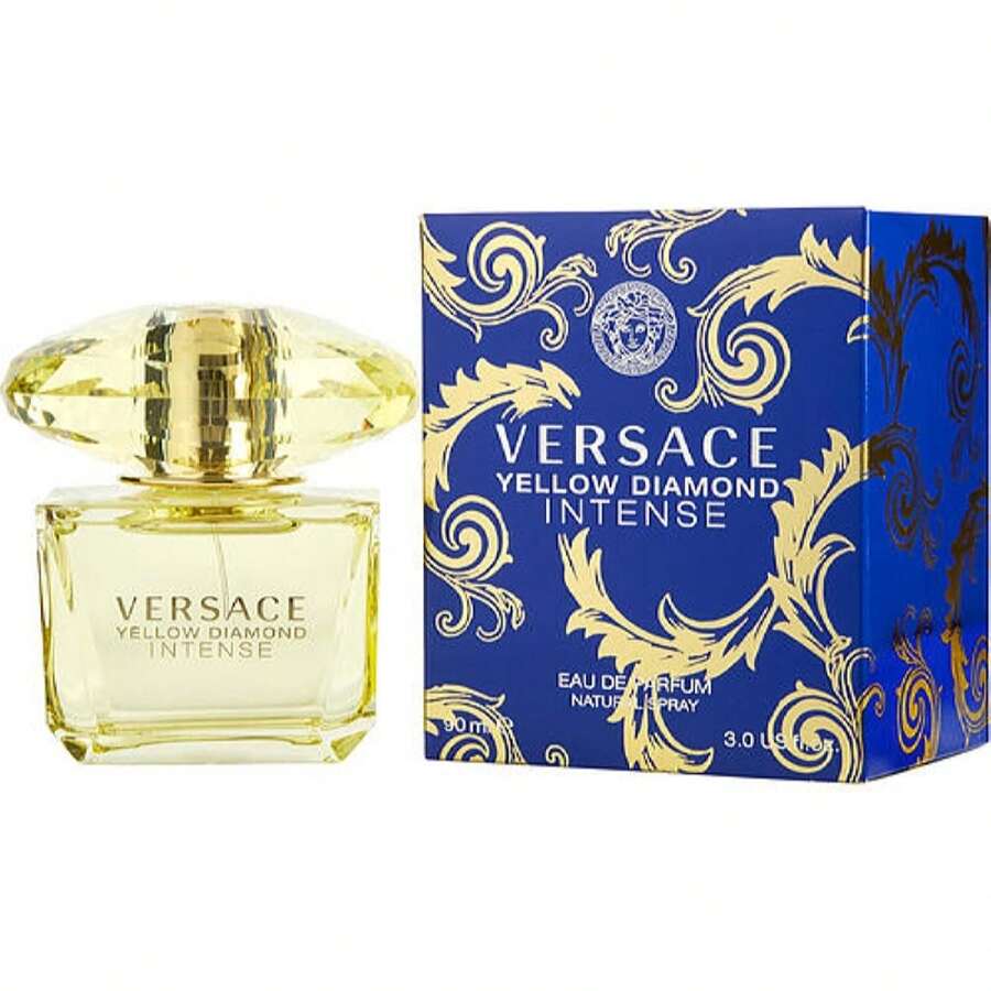 Eau de Parfum en Spray Versace Yellow Diamond Intense de Gianni Versace para Mujer 3 Onzas, con notas de Neroli, Limón, Pera, Bergamota, Azahar 2014 Perfume - Multicolor - Ver 1