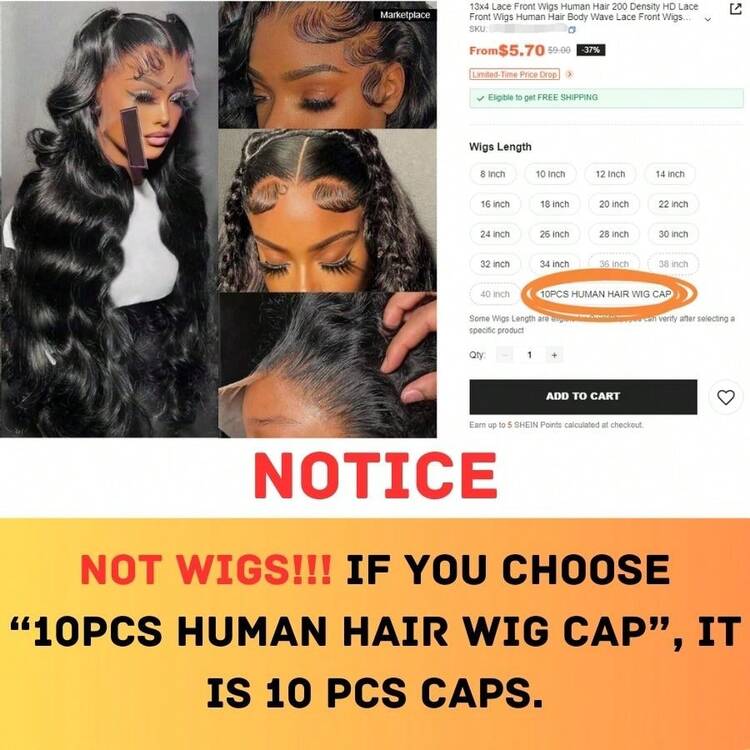 Glueless Wigs Human Hair Pre Plucked Pre Cut 5X5 Hd Transparent Lace Closure Wigs 200 Density Put On And Go Glueless Wig Straight Wigs Human Hair Wigs - Black - View 6